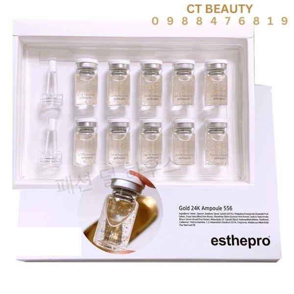 Tinh chất Ampoule vàng 24k Esthepro