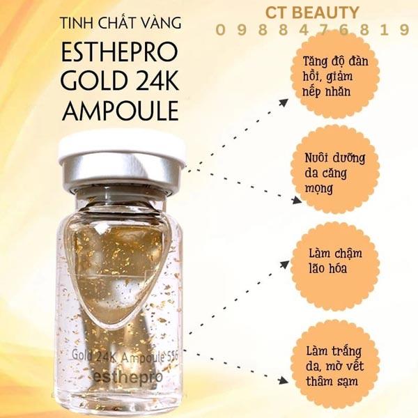Tinh chất Ampoule vàng 24k Esthepro