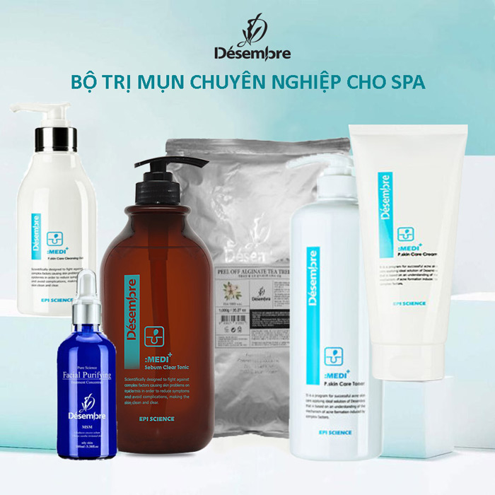 Bộ Trị Mụn Chuyên Nghiệp Cho Spa Désembre