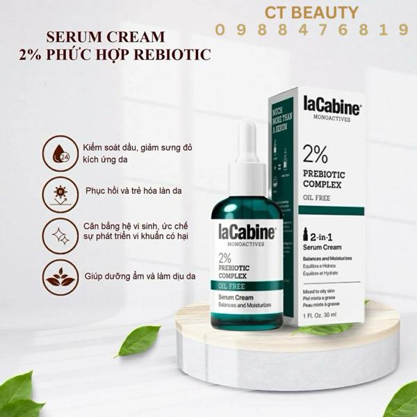 LACABINE 2% PREBIOTIC COMPLEX SERUM CREAM 30 ml
